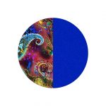 Combinado místico y azul eléctrico